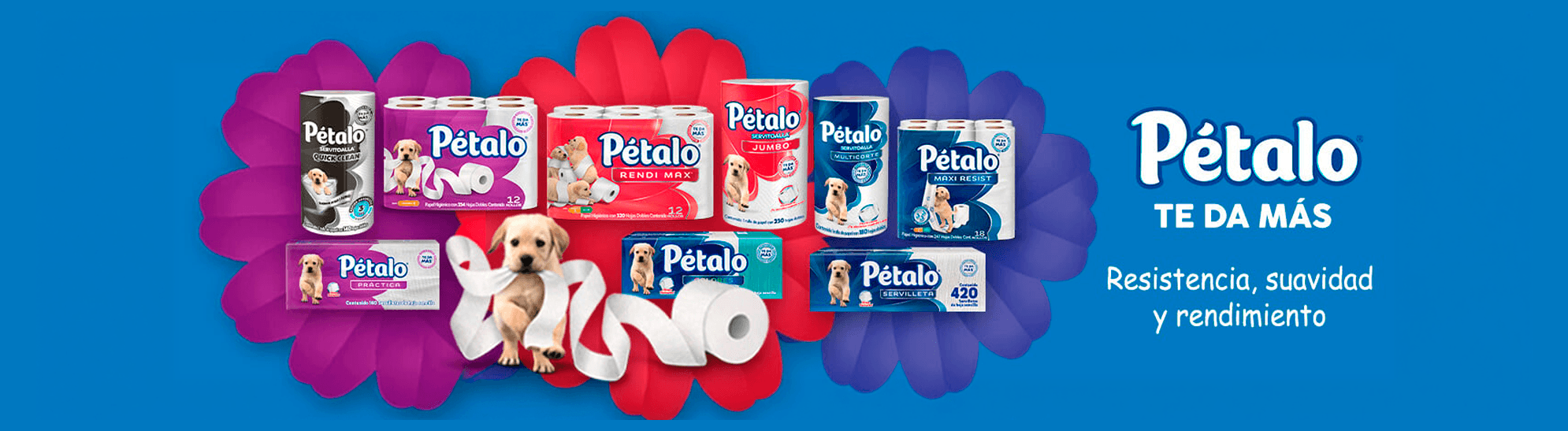 Pétalo te da más resistencia, suavidad y rendimiento